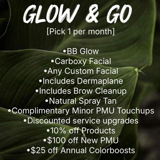 GLOW & GO MEMBERSHIP