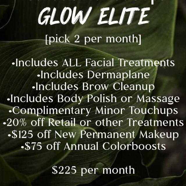 GLOW ELITE MEMBERSHIP